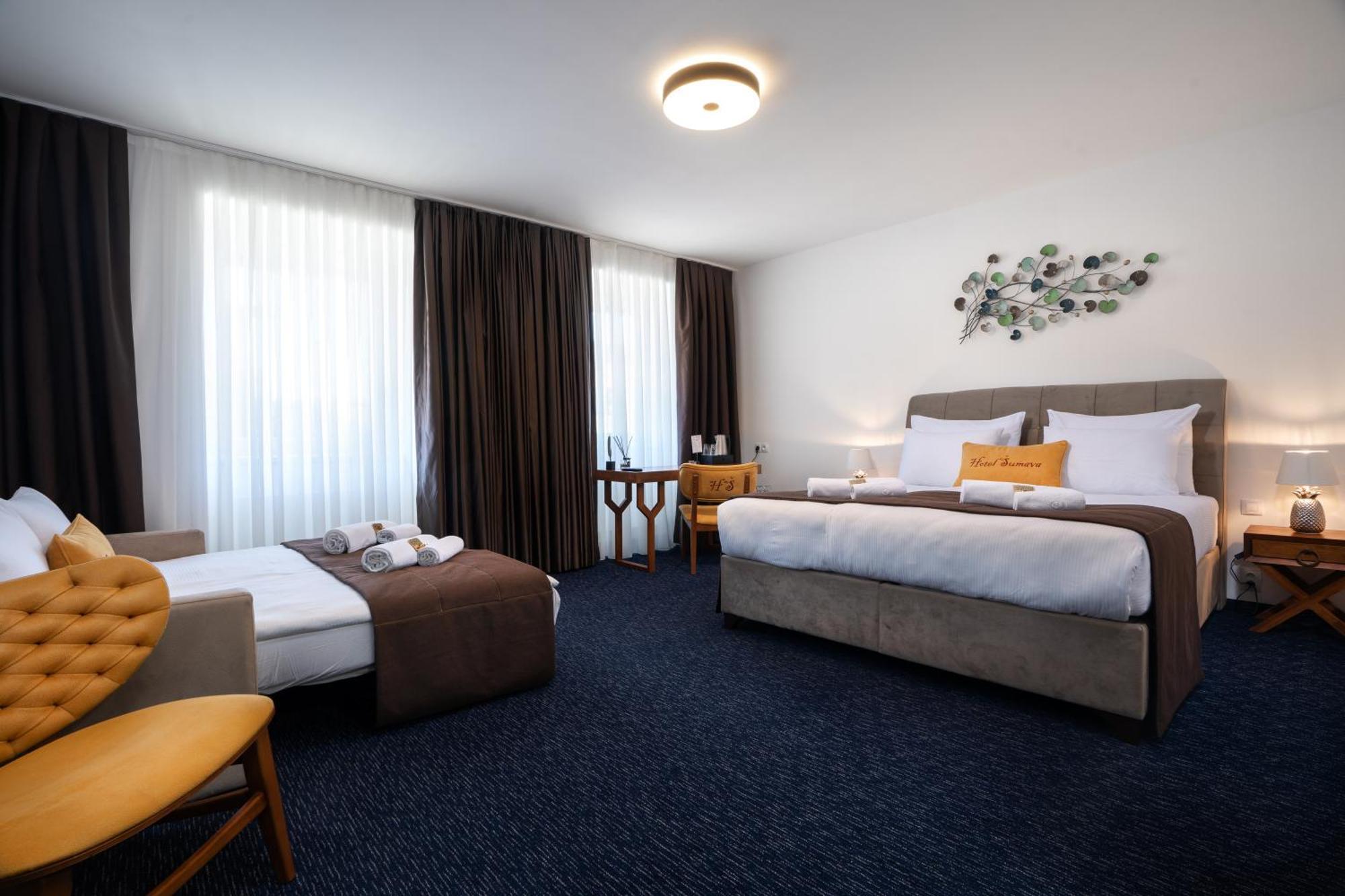 Hotel Sumava Железна-Руда Экстерьер фото